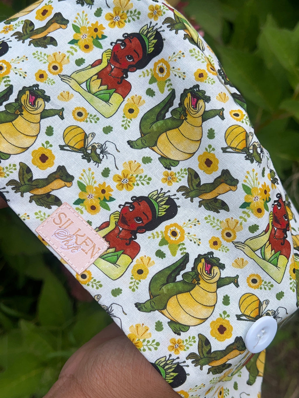 Princess & The Bayou Scrub Cap
